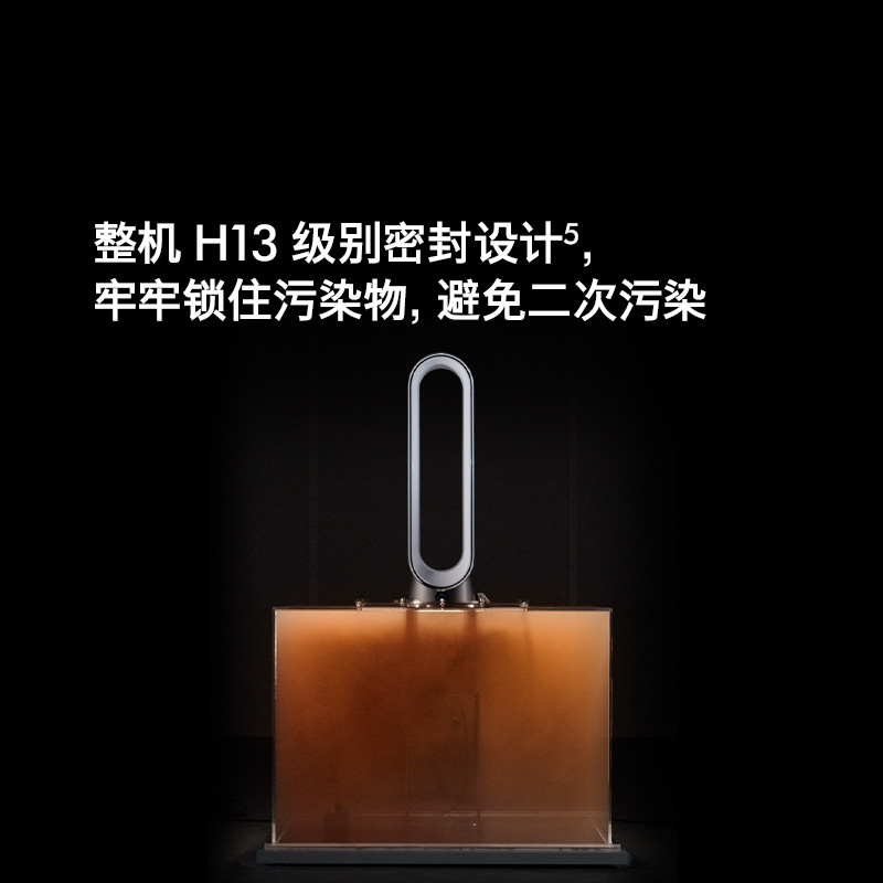 戴森DYSON家用空气净化器TP12 过滤病毒 全屋循环 除过敏原除甲醛除烟味吸猫毛 黑金色高清大图