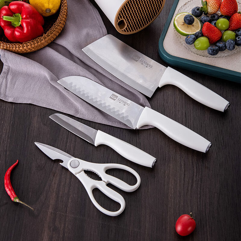 朗赫刀具五件套持久锋利稳固耐用握感舒适米兰LH-GJ010高清大图