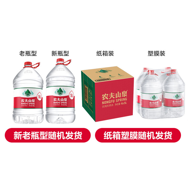 农夫山泉 5L*4桶 饮用天然水高清大图