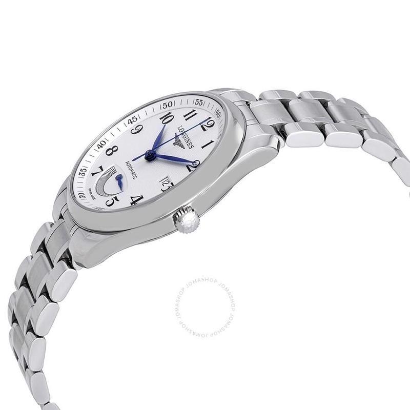 [官方正品]浪琴longines 瑞士名表 大师系列自动银色表盘男士手表