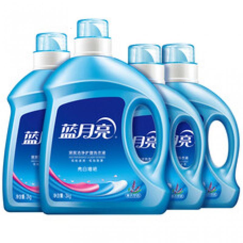 蓝月亮洗衣液机洗套装亮白增艳 薰衣草香 14斤:亮白3kg+2kg+1kg*2