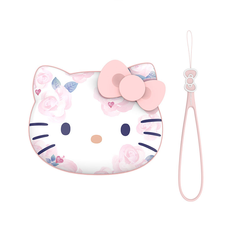 优加 hellokitty充电宝超薄小巧便携迷你可爱女生10000mAh快充手机苹果专用闪充毫安大容量暖手宝两用移动电源