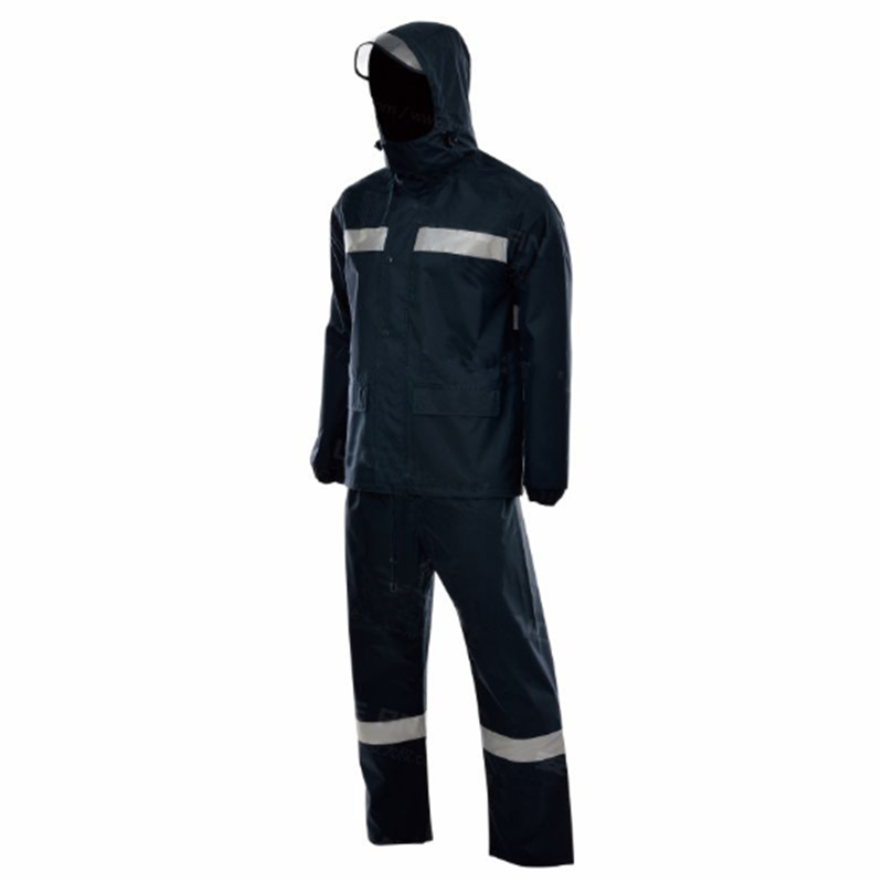 安大叔 D766/C893防雨反光警示服 深蓝 L 10套起订