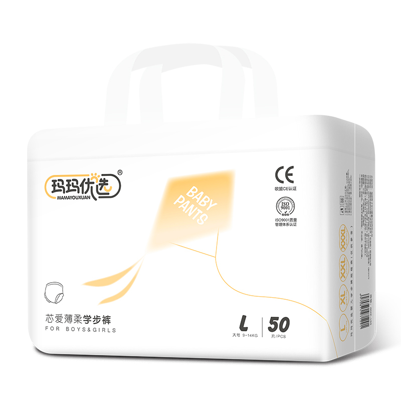 育才宝贝玛玛优选拉拉裤L300片走步库(一箱装)