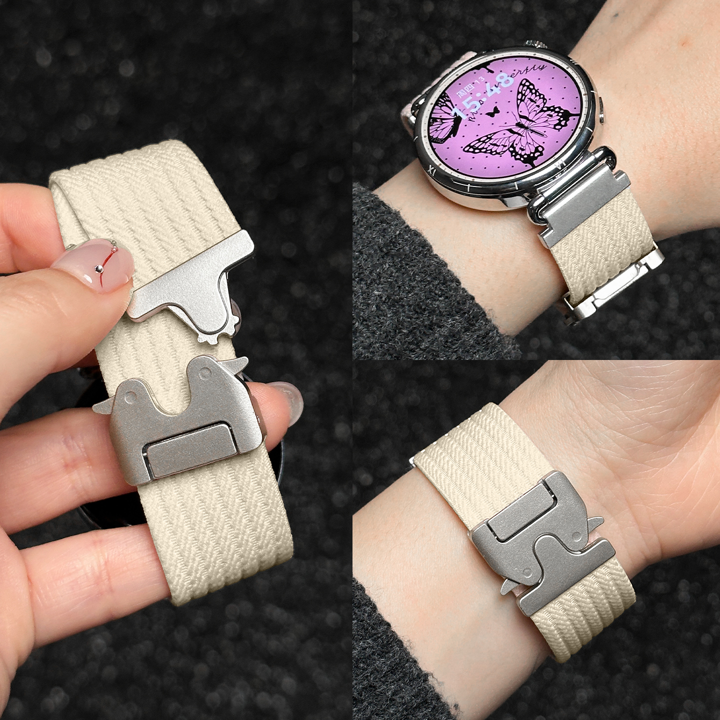 适用小天才电话手表表带Z10/Z9可爱挂脖Z11新款Z8Z7S保护套3139B高清大图