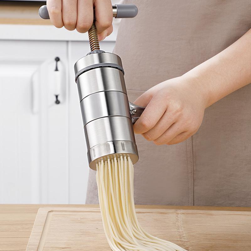 面条机家用压面机小型挤做面条机器手动饸饹面机手摇压面条小神器压面