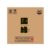 今世缘 国缘 四开 42度 500mL*4瓶 整箱装 苏宁极物版 白酒 严选认证