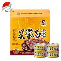 吴常昌牛巴 广西特产玉林牛巴 180g*4罐（一盒装）