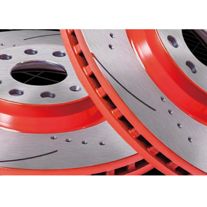天合(TRW)前刹车盘DF6220SL/SR适配10-17款宝马X3(F25)/14-17款宝马X4(F26)(对装)