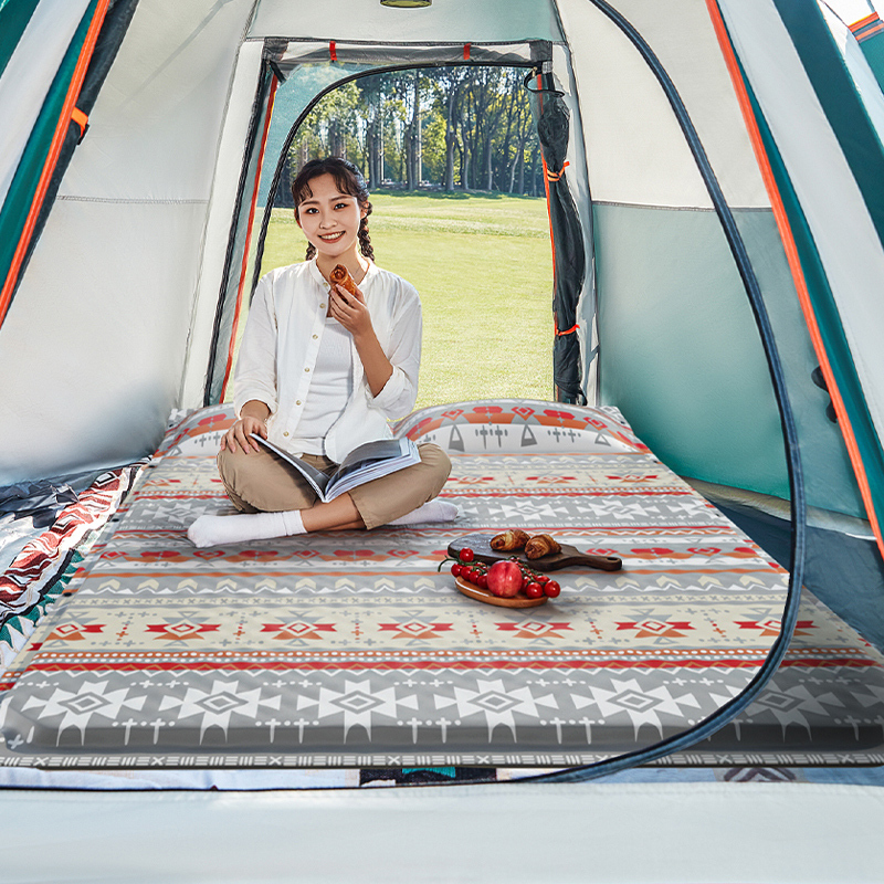 充气床垫打地铺家用双人午睡气垫床加厚露营户外沙发自动充气床垫