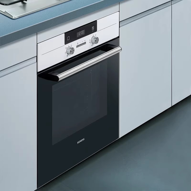 西门子HB531W1W全腔自清洁 3D热风 原装进口66升嵌入式蒸烤箱高清大图