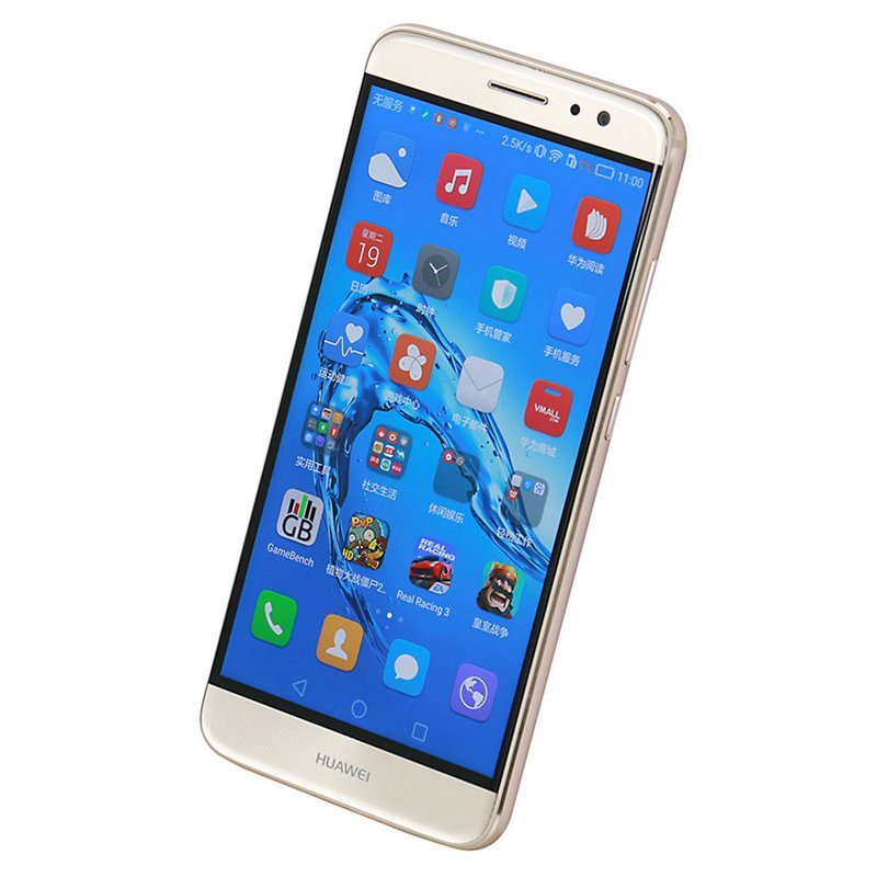 二手8成新华为麦芒5香槟金3gb32gb全网通安卓手机55英寸屏双卡双待