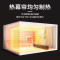 艾美特(Airmate)踢脚线取暖器WD22-A18 2200W大功率石墨烯款电暖器移动地暖内置加湿盒智能WIFI遥控款