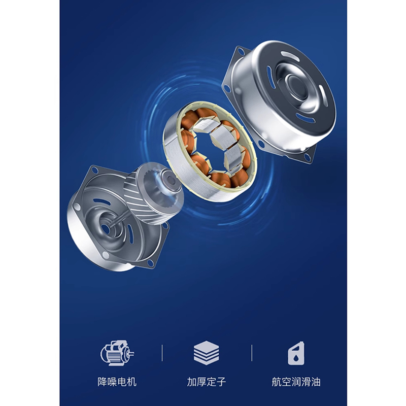 壁扇墙壁挂墙风扇壁挂式电风扇挂壁挂扇大风工业餐厅摇头 机械款16英寸加强塑叶1米线高清大图
