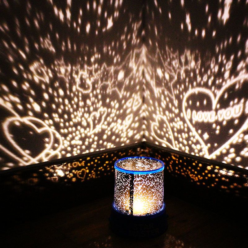 黄灯丘比特 梦幻星光灯满天星浪漫星空灯夜灯发光玩具学生男创意生日