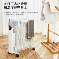 先锋(SINGFUN)取暖器油汀家用智能遥控定时15片第三代热浪型电暖器电暖气片电暖炉 DYT-SS6R