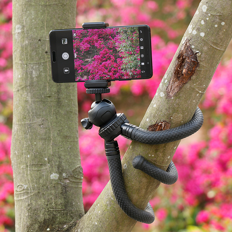 火豹 Huobao 手机支架 火豹八爪鱼支架大疆osmo Action微单gopro运动相手机vlog三脚架充电底座手机支架手机 座 价格图片品牌报价 苏宁易购杰伦3c配件专营店