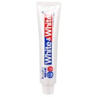 【类目问题弃用】【苏宁LAOX直营】【保税】LION狮王 WHITE&WHITE亮白牙膏 150g 薄荷香型