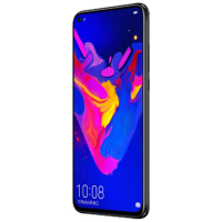 【原封正品】华为荣耀V20 全网通 8GB+128GB 幻夜黑 麒麟980 移动联通电信4G全面屏手机 双卡双待