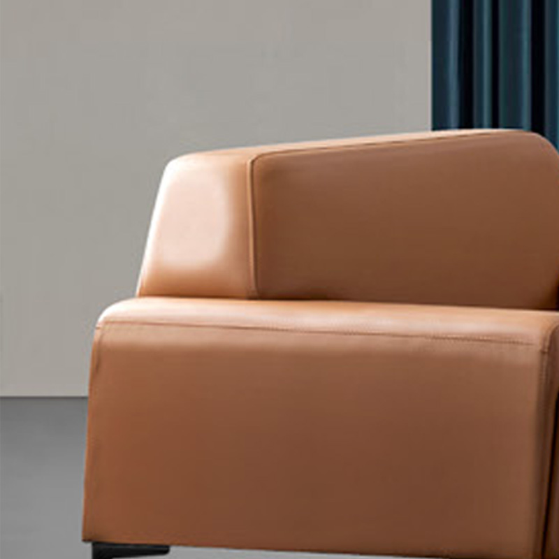 匡大 办公沙发 皮艺沙发 办公室接待沙发 西皮 单人位 KDT671高清大图