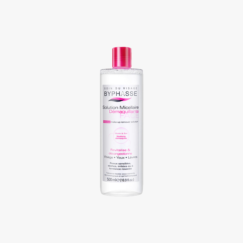 BYPHASSE 蓓昂斯(西班牙)四效合一卸妆水 500ml