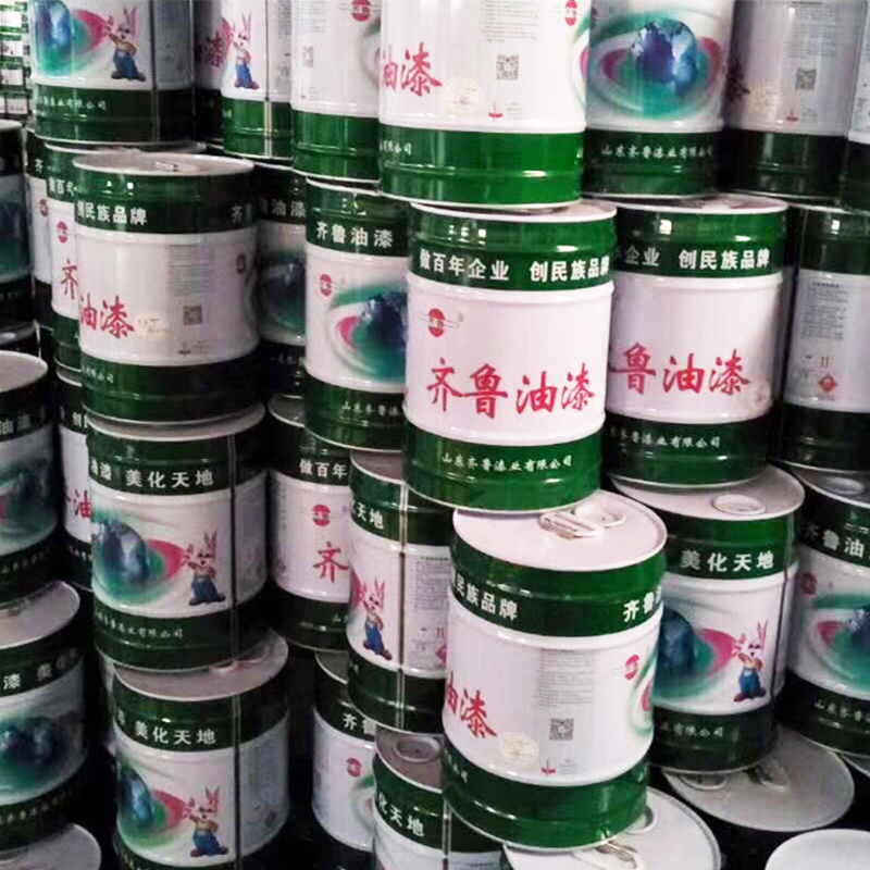 油漆 中灰醇酸防锈漆 (单位：桶）