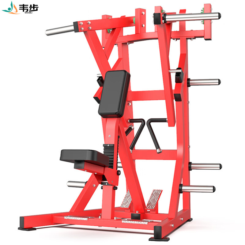 韦步商用悍马系列EM913分动式划艇低拉背训练器健身房挂片式力量器械高清大图