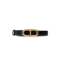 汤姆福特(Tom Ford)女款皮革徽标腰带时尚简约2.5cm宽度百搭休闲