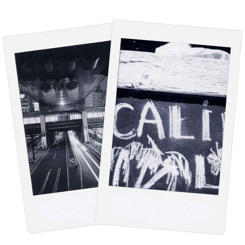 富士(FUJIFILM)INSTAX 拍立得 富士趣奇mini7c/8/9/25/90/70通用快显胶片 黑白时光10张