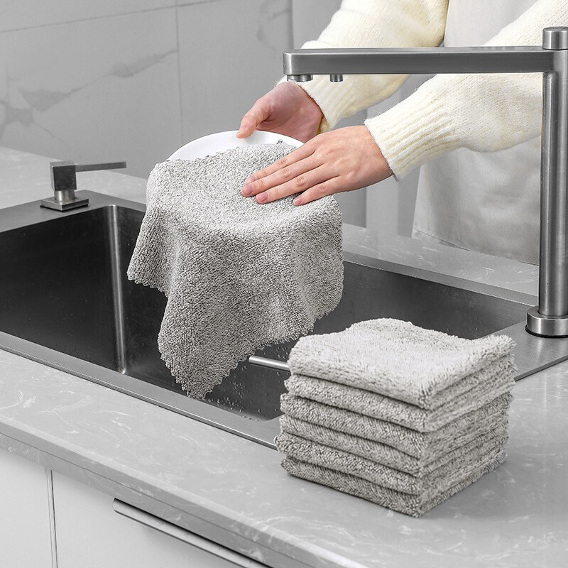 美穗吉家 纤维抹布5条装MIH-2404191高清大图