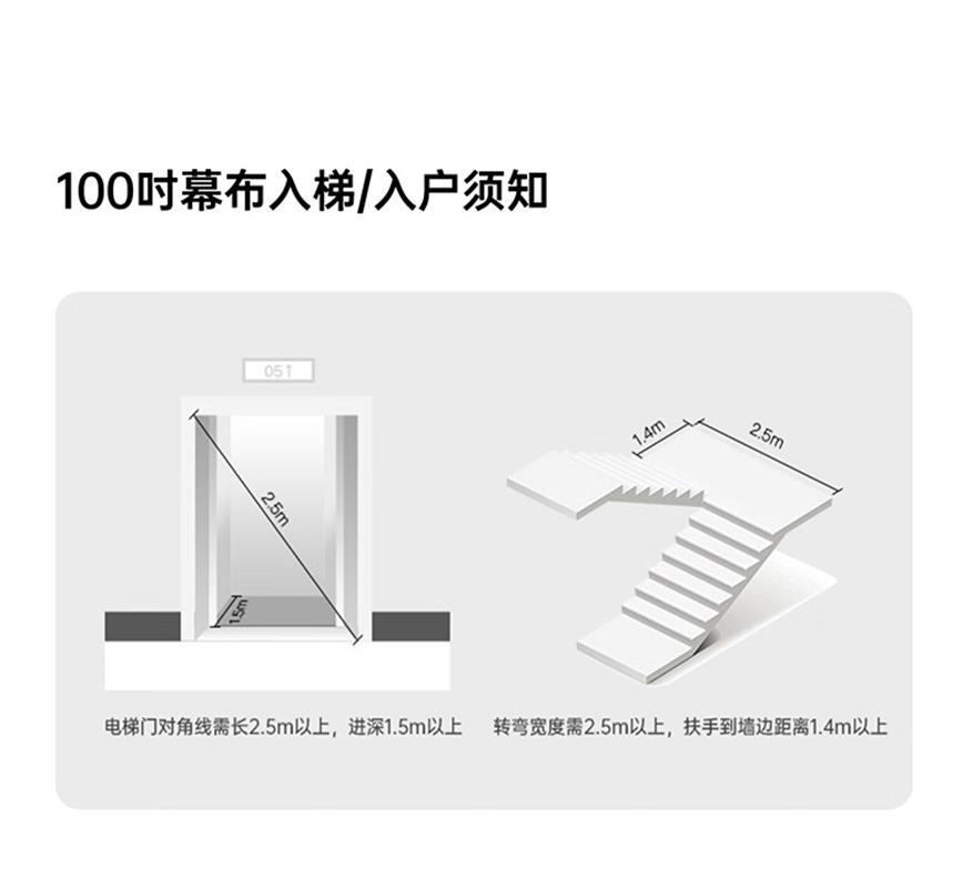 坚果投影(JMGO)100英寸长焦菲涅尔抗光硬屏高清家用壁挂幕布 三面抗光 白天直投 快捷安装 适配N1/N3系列高清大图