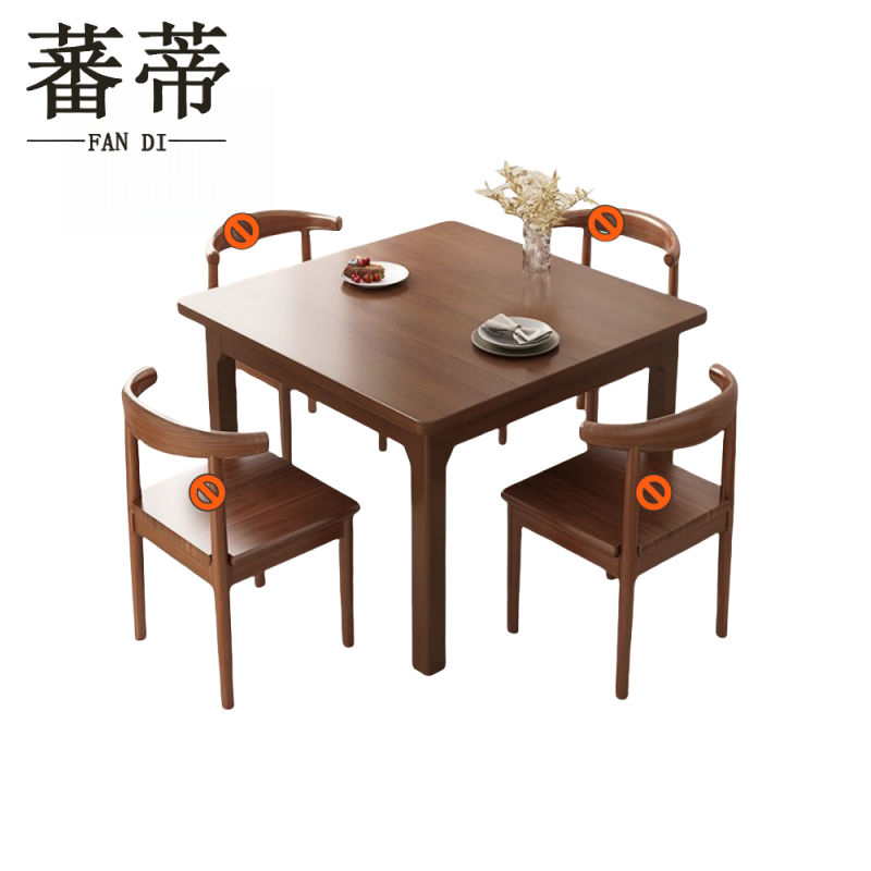 蕃蒂桌子100cm张高清大图