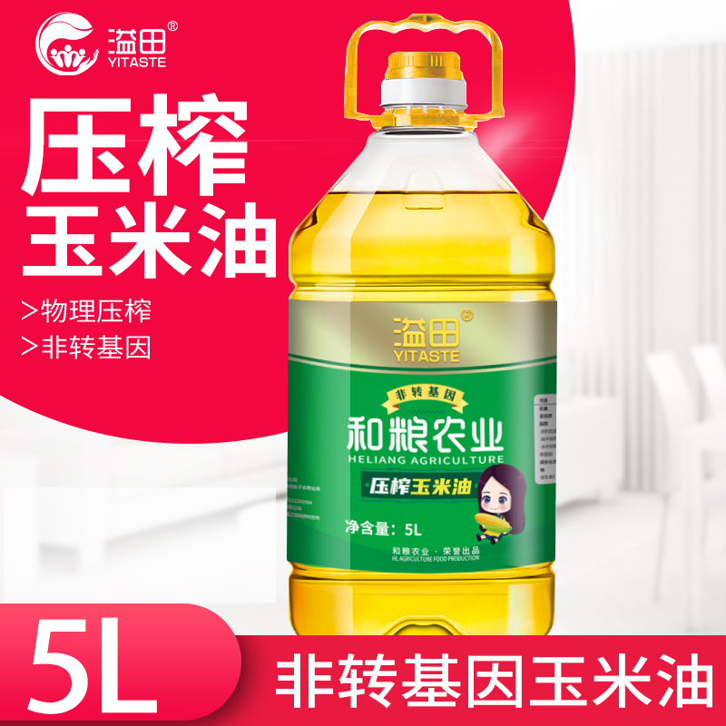 酥田溢田 东北玉米油5L