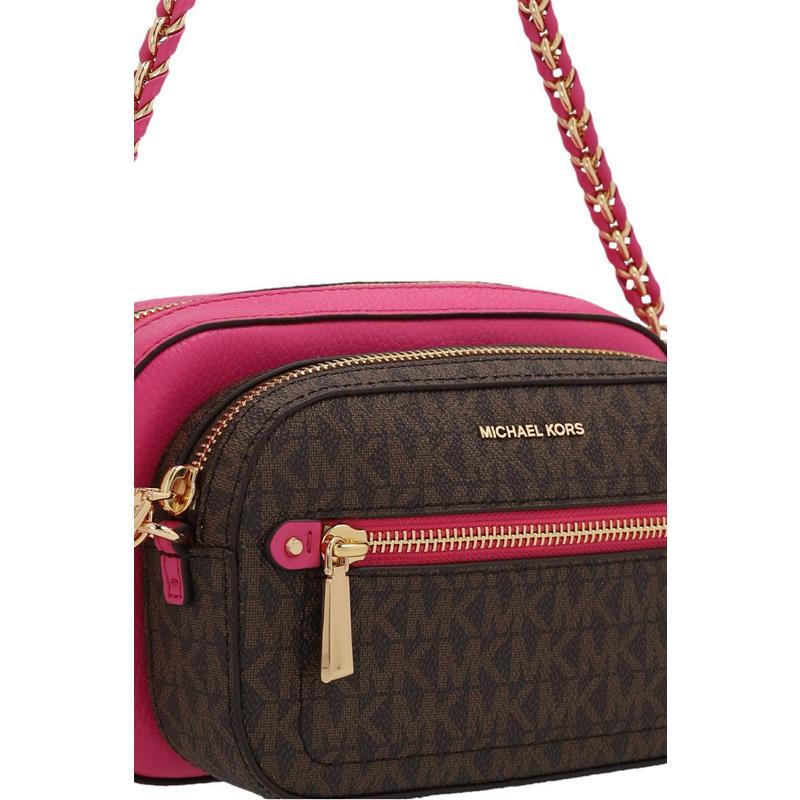 迈克·科尔斯(MICHAEL KORS)女款皮革单肩包饰徽标链条肩带时尚百