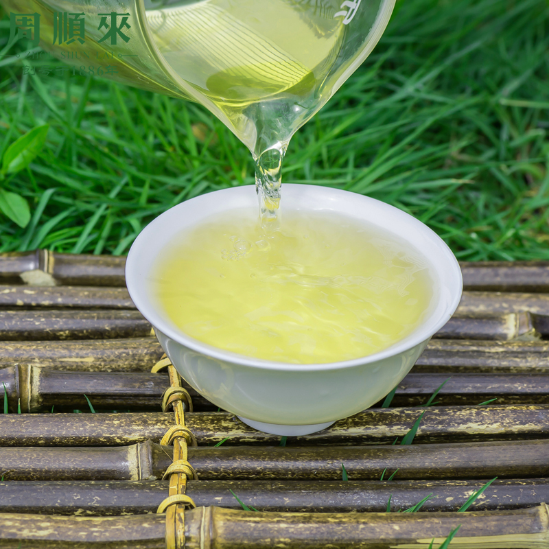 周顺来茉莉花茶2021新茶特种级别浓香型茉莉玉螺散装绿茶茶叶