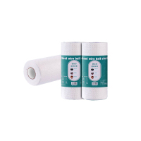 敏胤 M2020A 20*20CM/50片 /卷 钢丝球磨砂抹布 1.00 块/卷 (计价单位：卷) 白色