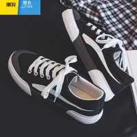 聚范2024夏季新款休闲百搭老北京布鞋潮流男鞋帆布鞋运动板鞋潮鞋 42 9862黑色