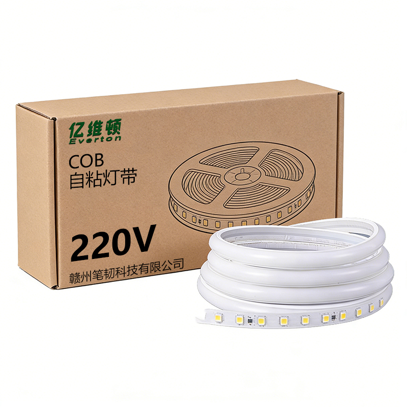 亿维顿 cob自粘灯带 220v 米高清大图
