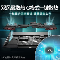 戴尔（DELL）游匣G5 5500 15.6英寸发烧游戏本笔记本电脑（i7-10750H 16G 512GB固态 GTX1650Ti 4G独显 120HZ 背光键盘) 标配