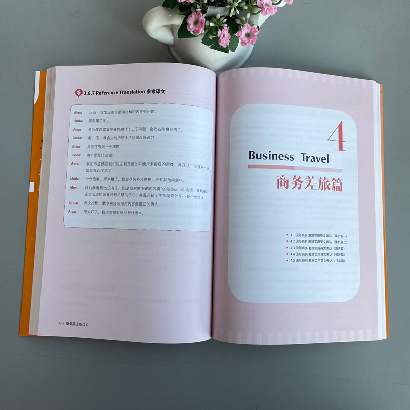 [正版] 商务英语随口说 小娴喵Sherry 涵盖商务职场常见的7大英文场景52个环节 大连理工大学出版社高清大图