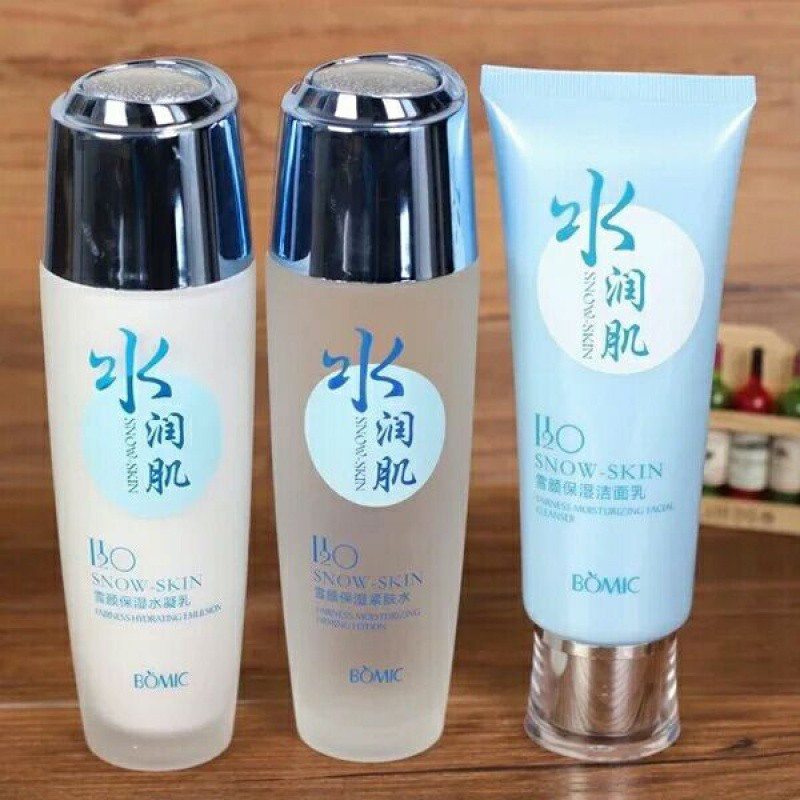 经典国货水润肌雪颜化妆品套装补水护肤品正品保湿滋润女士 保湿紧肤