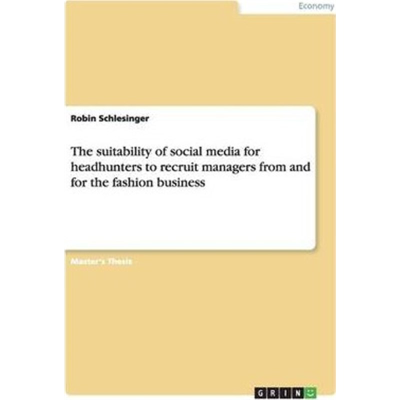 [正版]预订The suitability of social media for headhunters to re