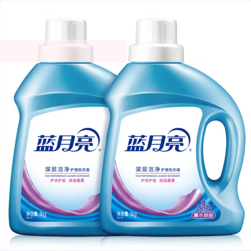 蓝月亮 10001243 洁净洗衣液1kg*2瓶高清大图