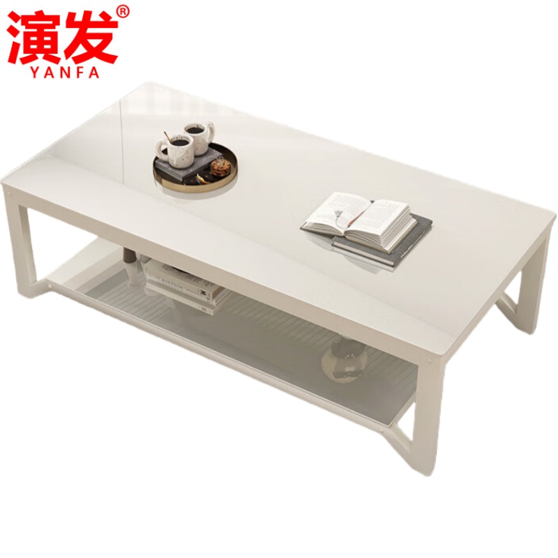 演发 钢化玻璃茶几1米 张高清大图