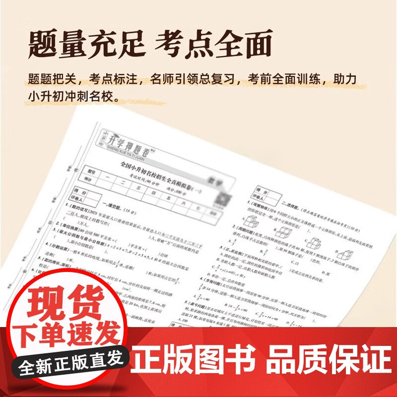 2025版小升初真题卷全真模拟试卷数学语文英语科学全套必刷18套押题卷人教版六年级下册测试卷小学升初中毕业总复习重点名校