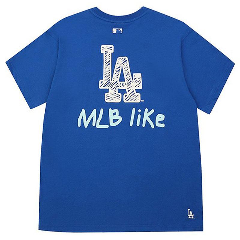 mlb短袖运动t恤男女休闲情侣宽松like系列运动体恤ny纽约洋基队半袖31