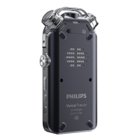 飞利浦(PHILIPS)录音笔7800专业远距离高清降噪会议采访取证学习上课培训录音笔