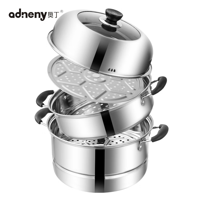 奥丁(adneny) AO-29A 福满家系列多用三层蒸锅高清大图