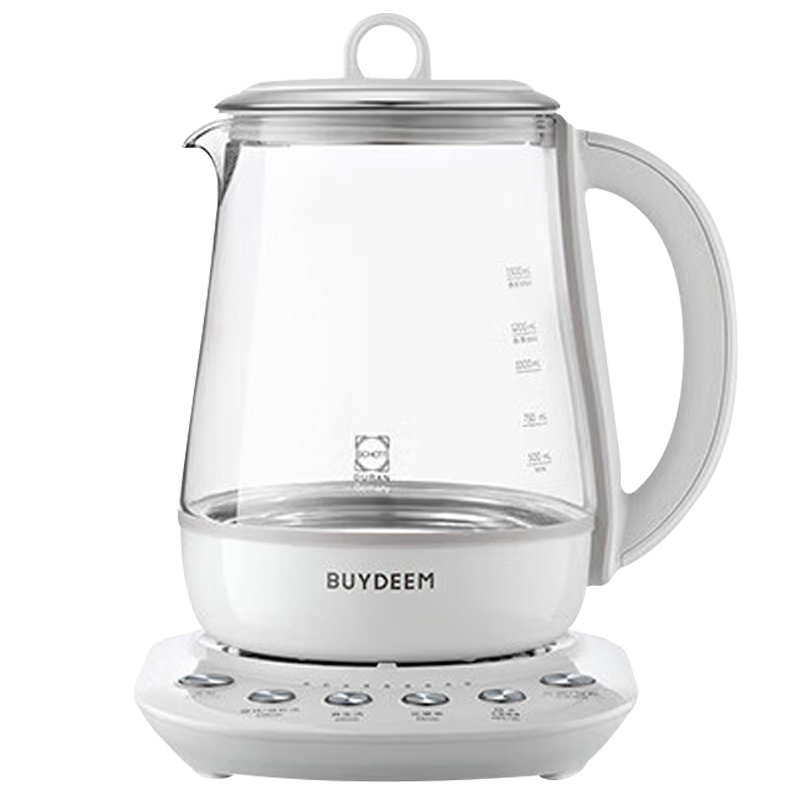 北鼎养生壶1.5L玻璃壶多功能保温壶煮茶器K118(颜色随机)