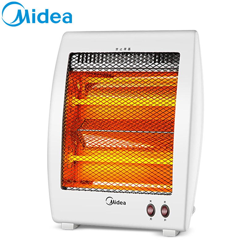 美的(Midea) NS8-13F 远红外 800W 黄管发热体 过热安全保护 倾倒断电 取暖器